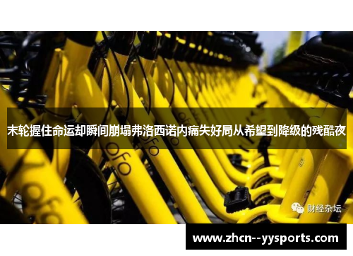 末轮握住命运却瞬间崩塌弗洛西诺内痛失好局从希望到降级的残酷夜